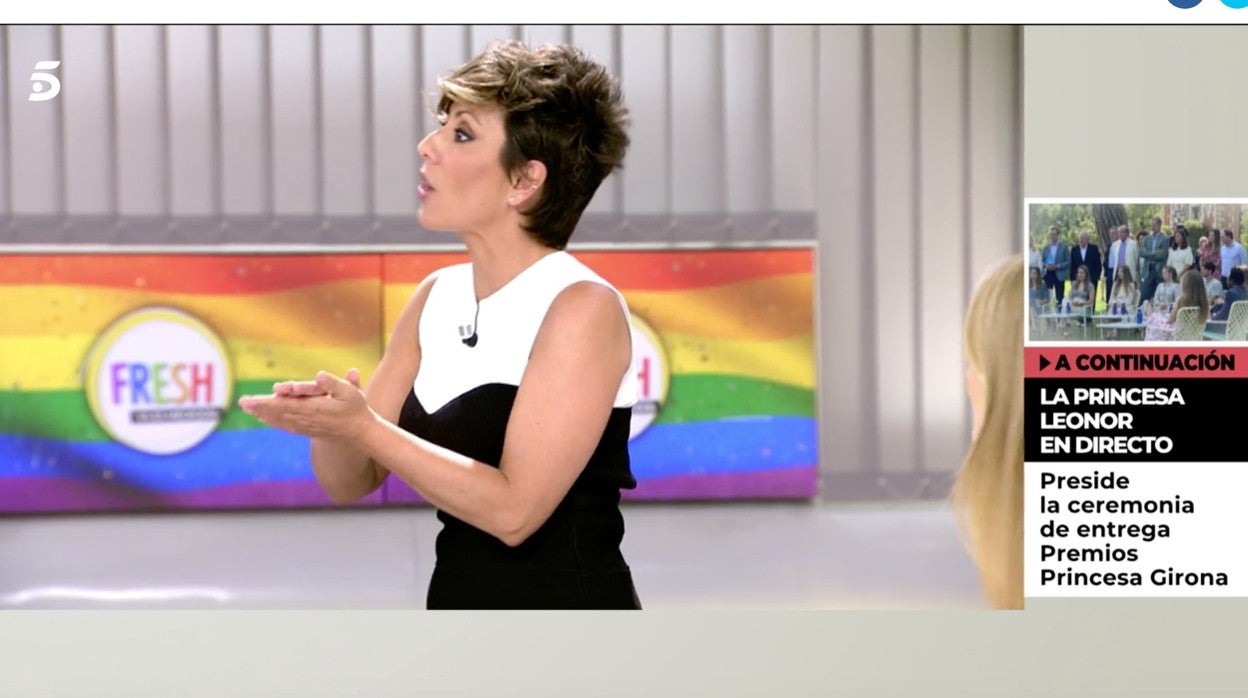 Sonsoles Ónega, presentadora de 'Ya es mediodía'.