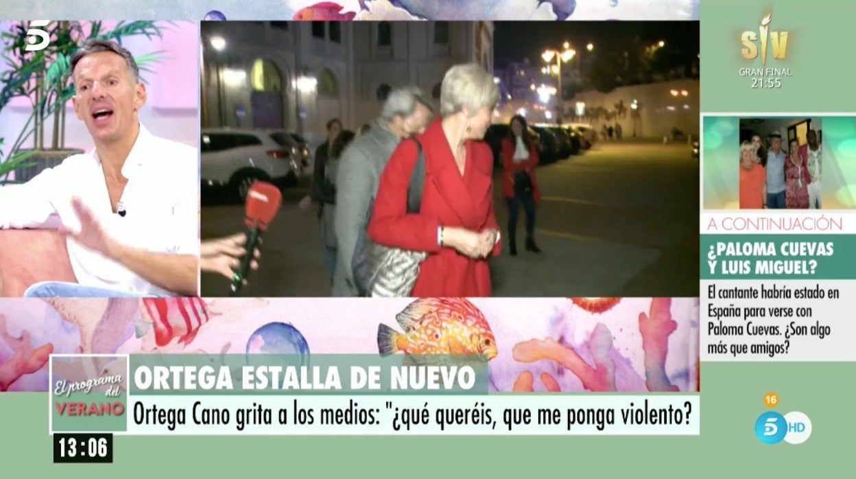 Joaquín Prat, presentador de 'El programa de verano' habla de Ortega Cano.