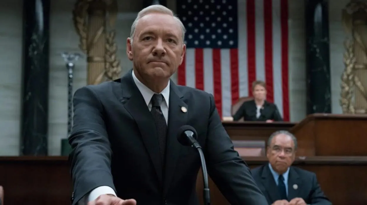 Kevin Spacey en 'House of cards'