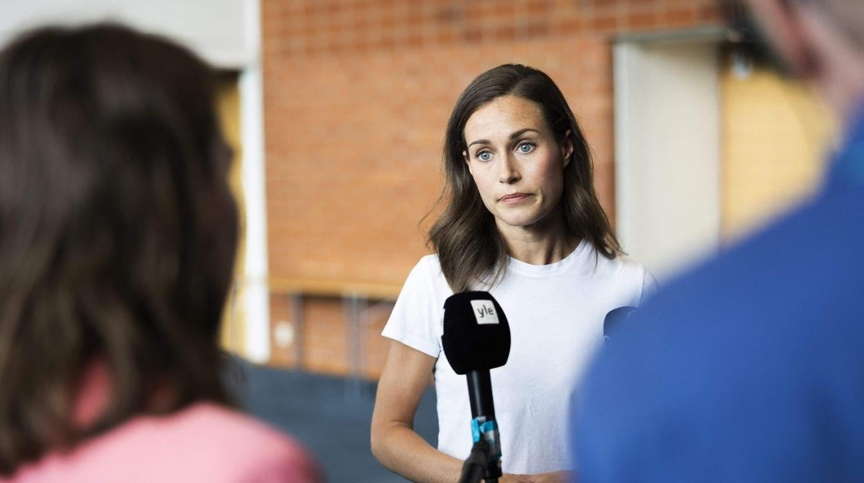 Sanna Marin, primera ministra de Finlandia
