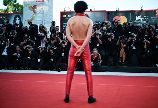 Timothée Chalamet en Venecia