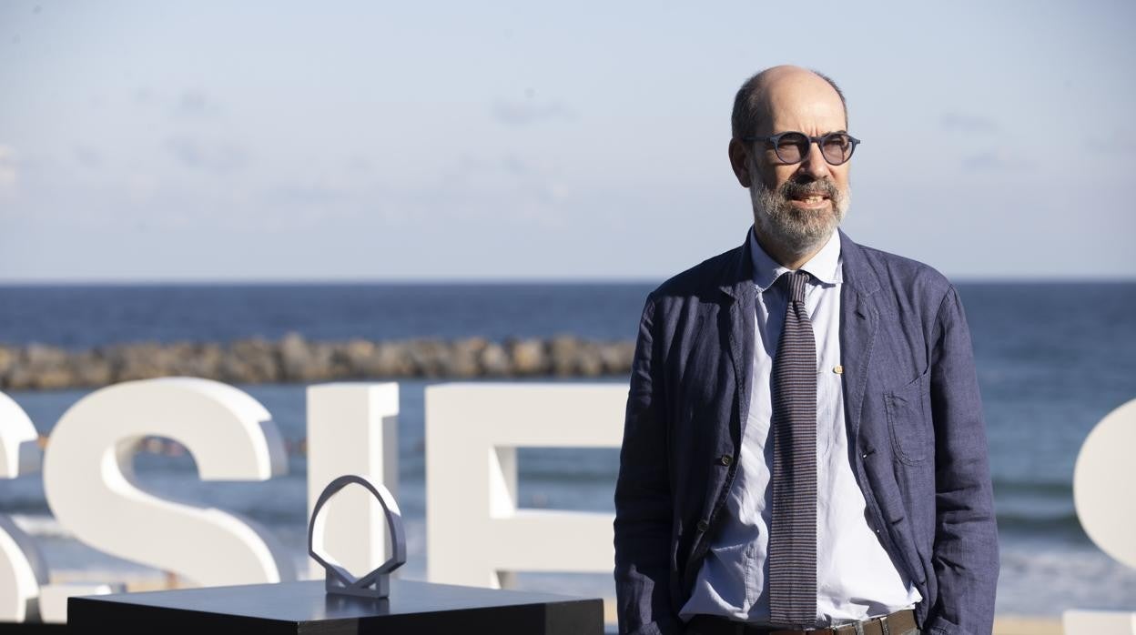 Jaime Rosales, en San Sebastián, donde presentó en la Sección oficial del festival 'Girasoles silvestres'