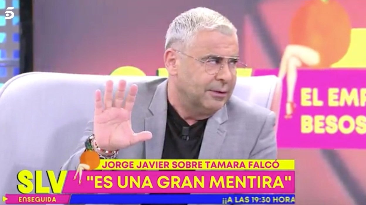 Jorge Javier Vázquez, presentador de 'Sálvame'.