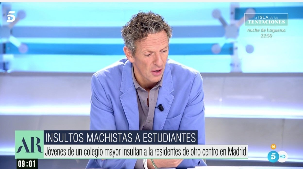 Joaquín Prat, presentador de 'El programa de Ana Rosa'.