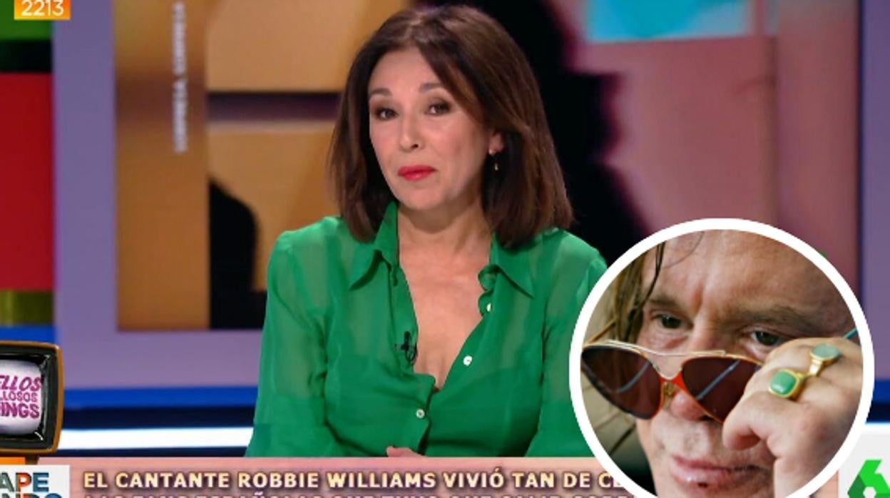 Isabel Gemio acudió como invitada a 'Zapeando'.