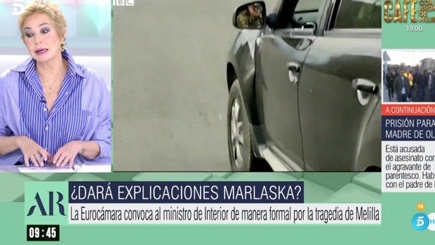 La seria advertencia de Ana Rosa Quintana a Marlaska: «No son unas imágenes cualquiera»