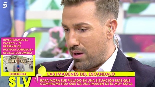 Rafa Mora, muy molesto, carga contra 'Fiesta' por el asunto de sus polémicas fotos: «El daño estaba hecho»