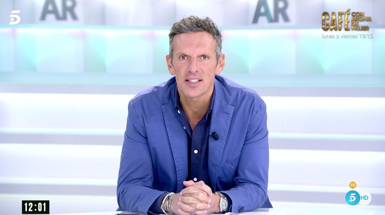 Joaquín Prat, presentador de 'El programa de Ana Rosa'.