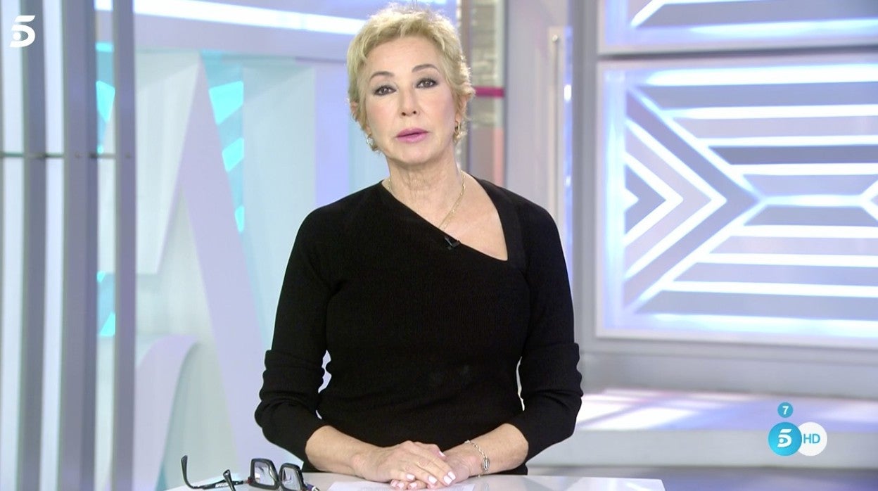 Ana Rosa Quintana, presentadora de 'El programa de Ana Rosa'.