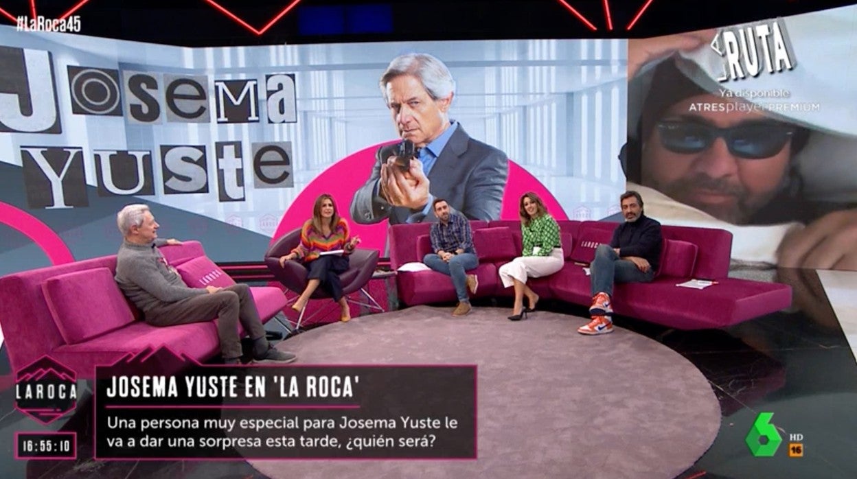 Josema Yuste, invitado de Nuria Roca y su equipo en 'La Roca'.