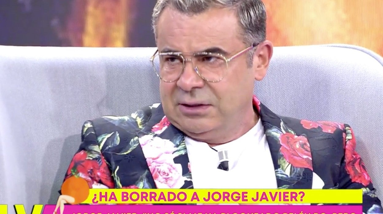Jorge Javier Vázquez, presentador de 'Sálvame'.