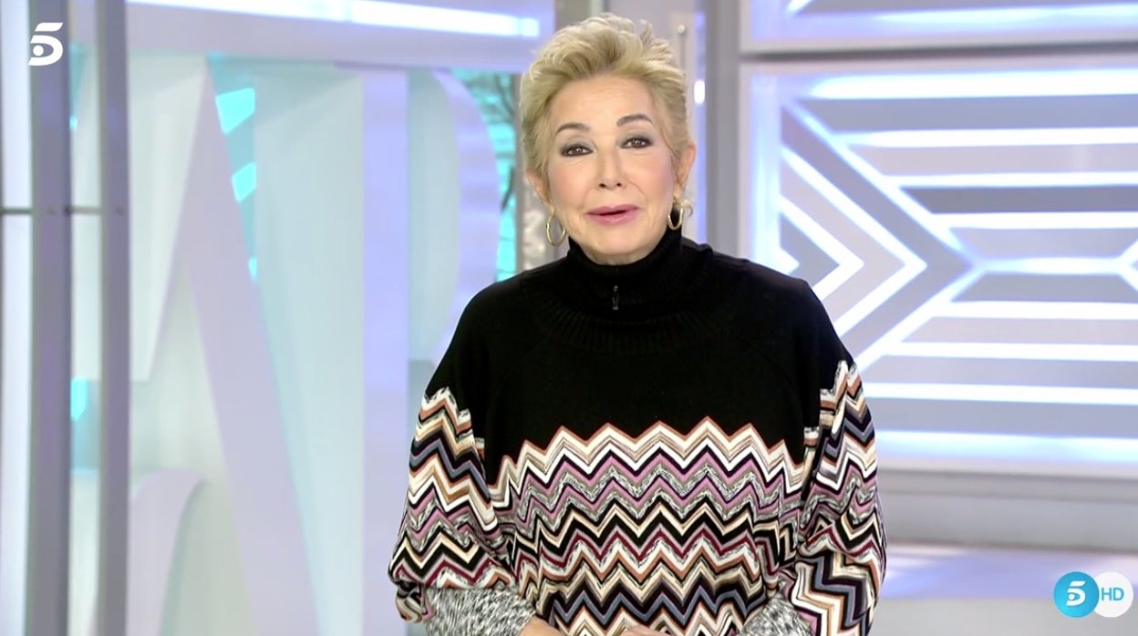 Ana Rosa Quintana, presentadora de 'El programa de Ana Rosa'.