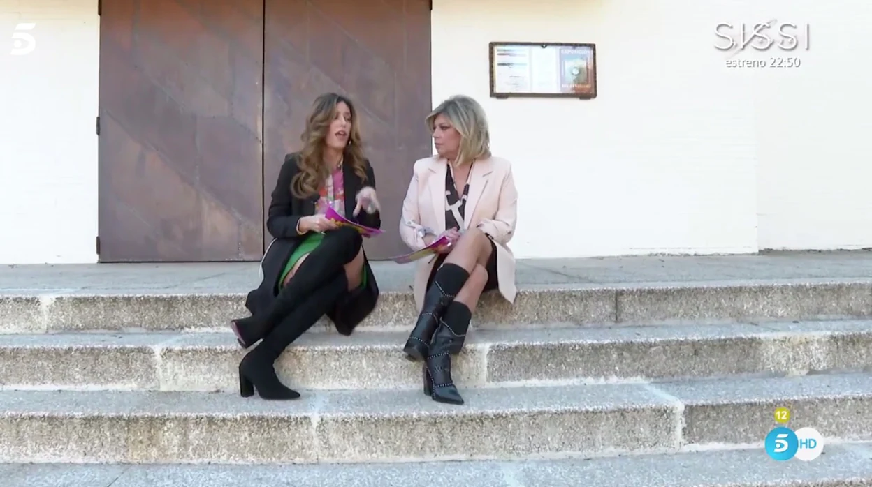 Terelu Campos y Nuria Marín, presentadoras de 'Sálvame'.