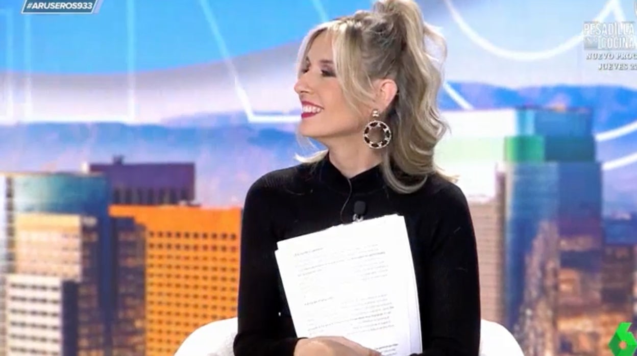 Cristina Dalmau, colaboradora de 'Aruser@s'.