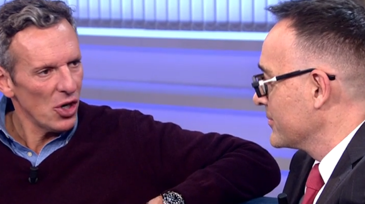 Joaquin Prat y Risto Mejide, este lunes en 'Ya es mediodía'