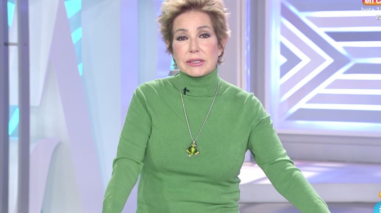 Ana Rosa Quintana, presentadora de 'El programa de Ana Rosa'.