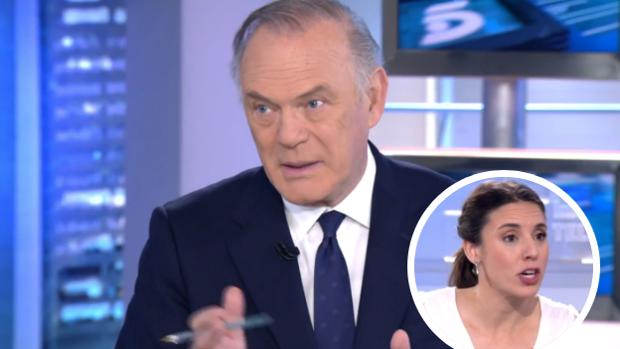 Pedro Piqueras dice a Irene Montero de qué tiene fama y ella le corta en directo: «Y cosas peores»