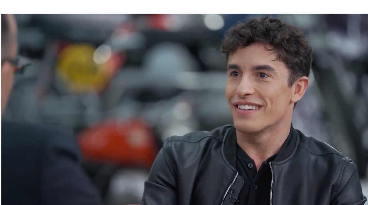 Marc Márquez en el 'chester' de Risto Mejide