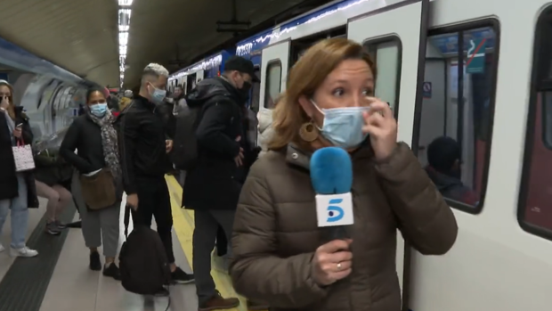 Una reportera de Informativos Telecinco publica lo que no se vio de su reportaje y avisa del inesperado final