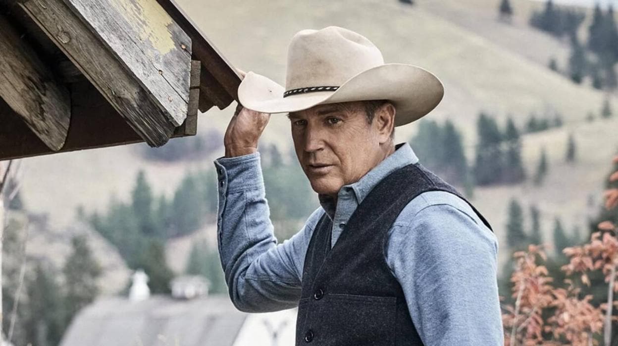 Kevin Costner protagoniza 'Yellowstone', la serie estrella de la plataforma estadounidense Paramount+, cuyo catálogo (o parte de él) llegará a España a través de SkyShowtime