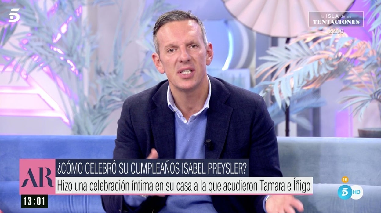 Joaquín Prat, colaborador de 'El programa de Ana Rosa'.