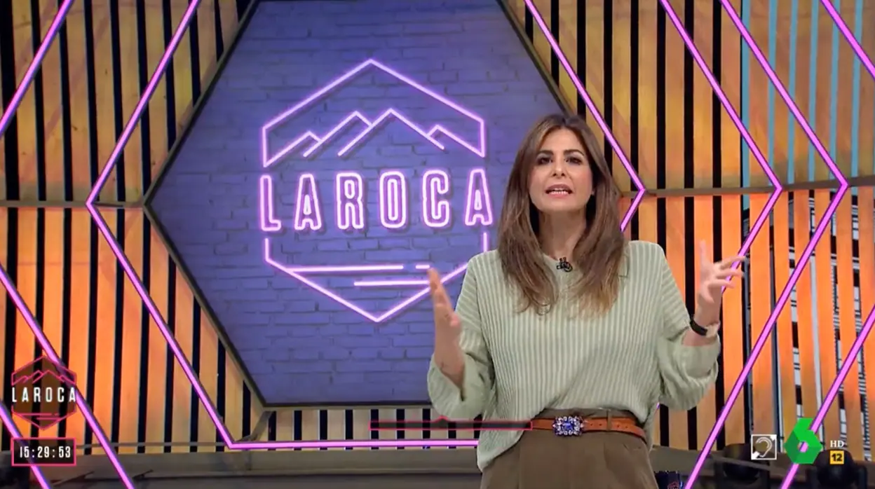 Nuria Roca, presentadora de 'La Roca'.