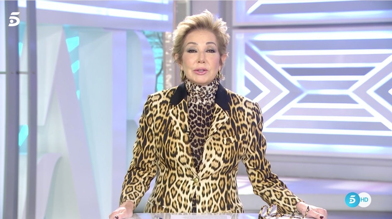 Ana Rosa Quintana, presentadora de 'El programa de Ana Rosa'.
