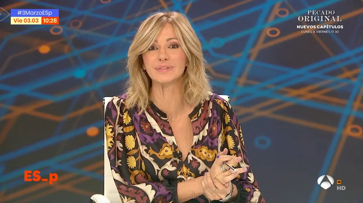 Susanna Griso, presentadora de 'Espejo Público'.