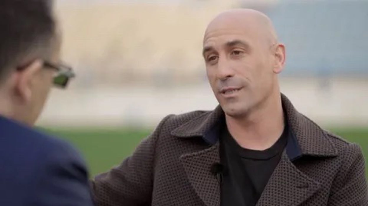 Luis Rubiales en el 'chester'