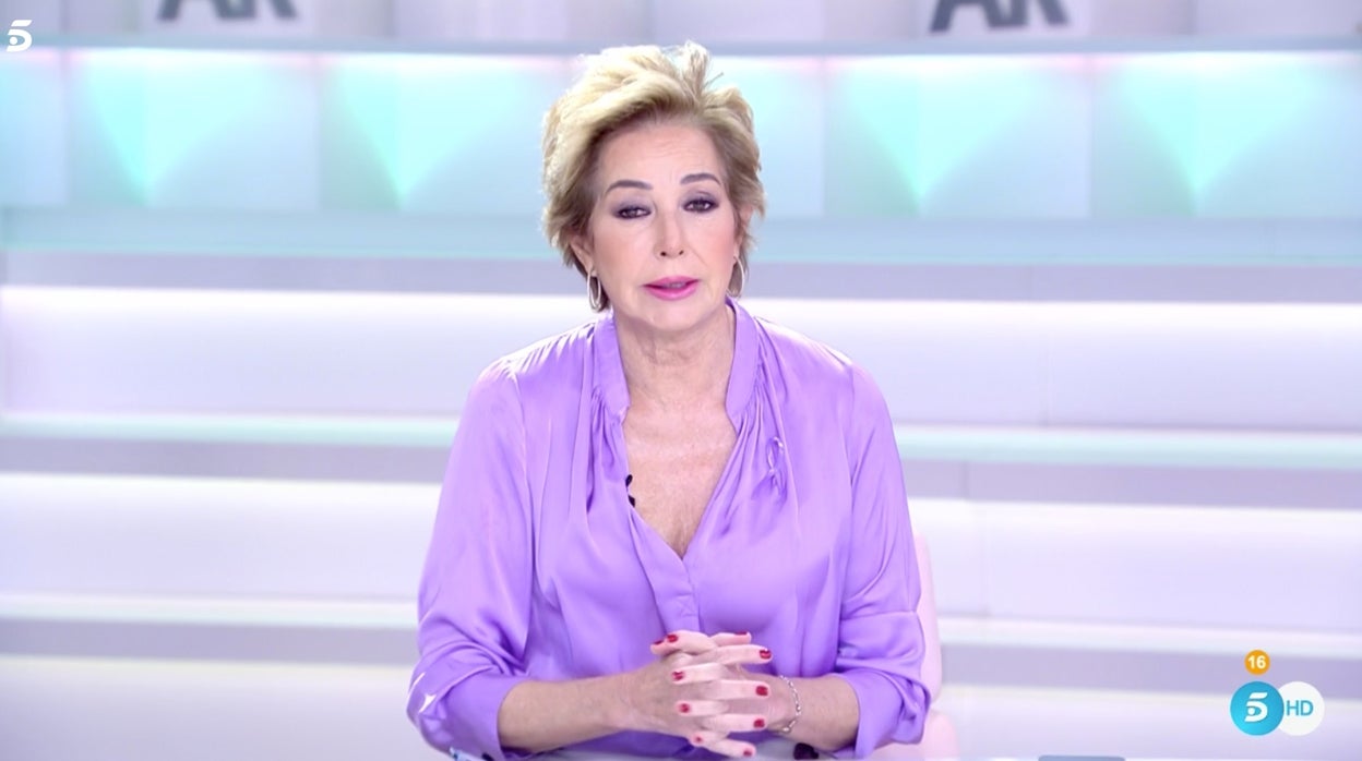 Ana Rosa Quintana, presentadora de 'El programa de Ana Rosa'.