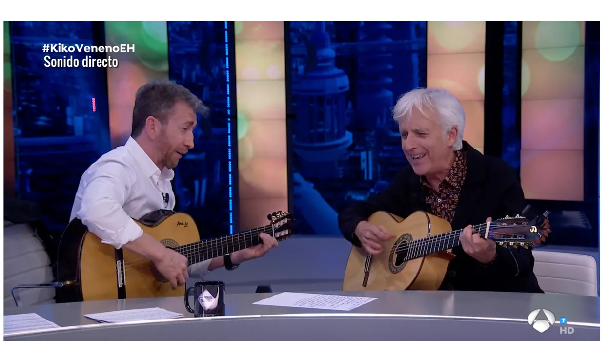 Pablo Motos y Kiko Veneno cantando 'Joselito'