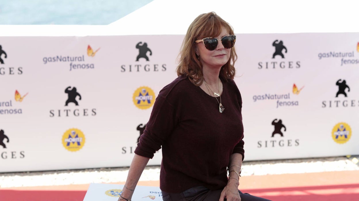 Susan Sarandon, durante una visita al Festival de Sitges