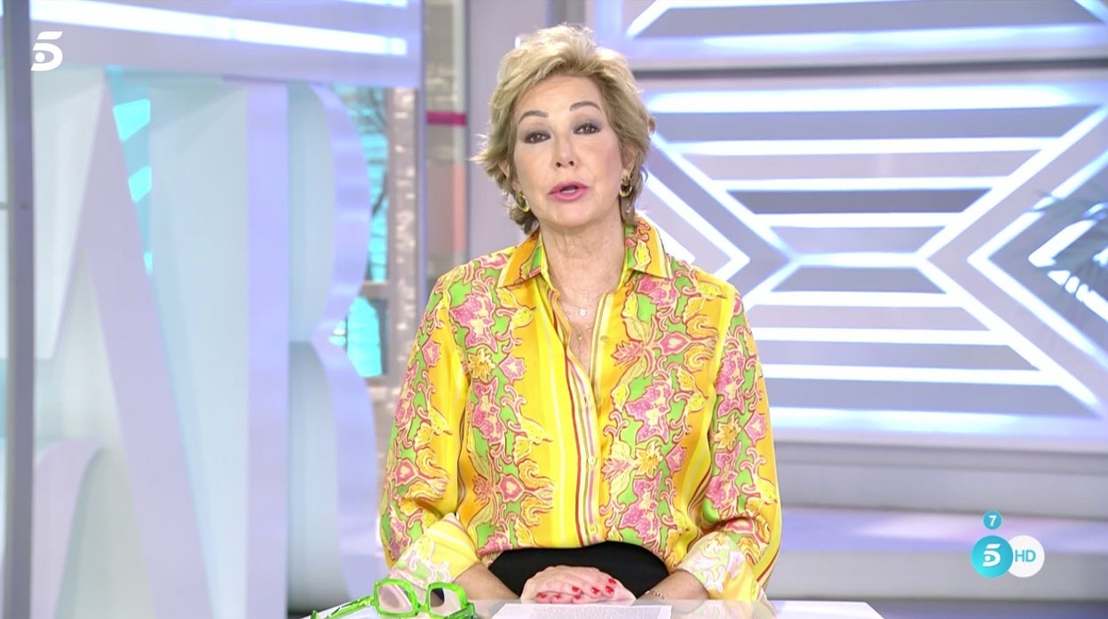 Ana Rosa Quintana ha dejado un mensaje al público de 'El programa de Ana Rosa'.