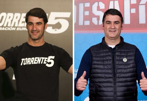 Jesulín de Ubrique en 2014 y en 2022, respectivamente