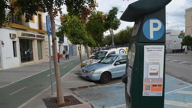 En la avenida María Auxiliadora se ha reducido la zona azul