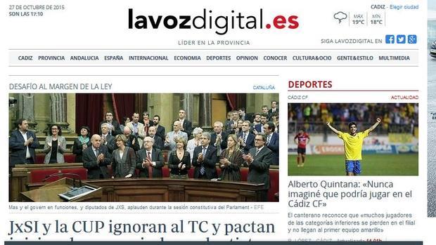 LAVOZDIGITAL estrena diseño web