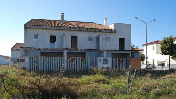 Una vivienda deshabitada en Utrera