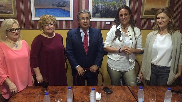 Zoido, en el encuentro con mujeres celebrado en Dos Hermanas