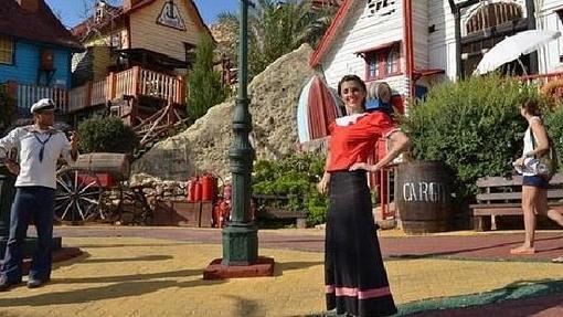 Los actores del «Popeye Village»