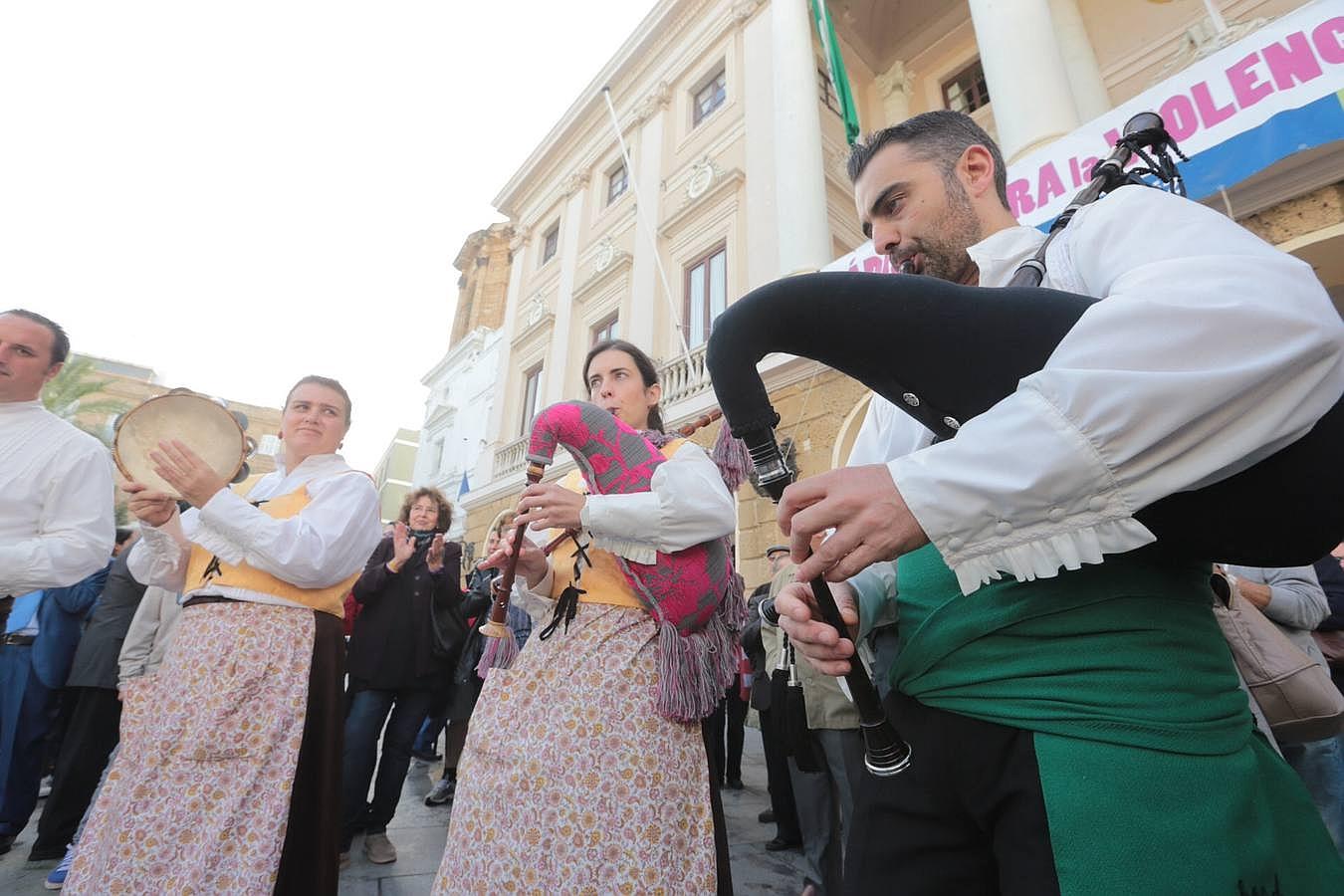 Reconocimiento al pueblo gallego en Cádiz