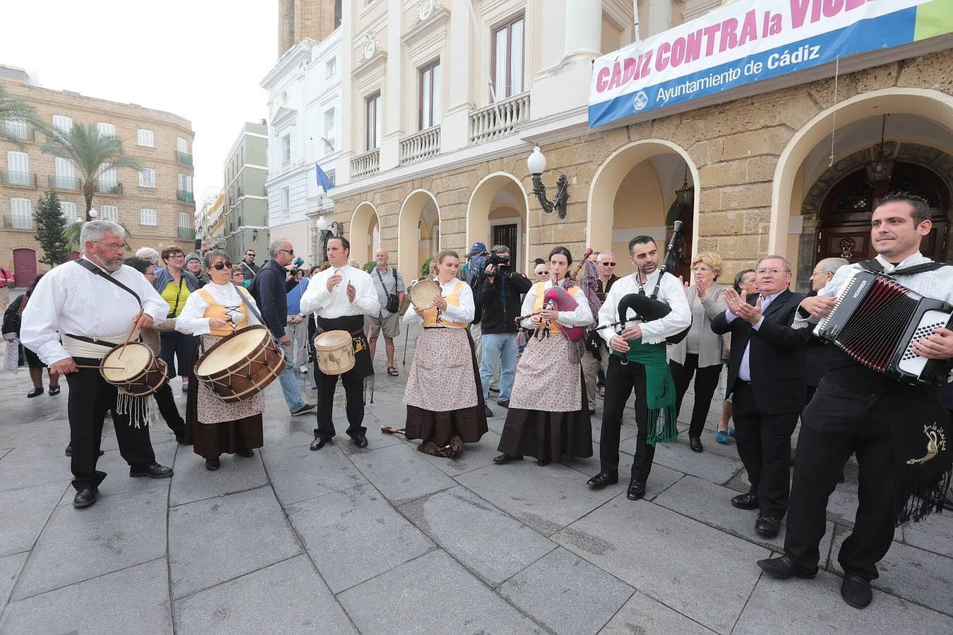 Reconocimiento al pueblo gallego en Cádiz