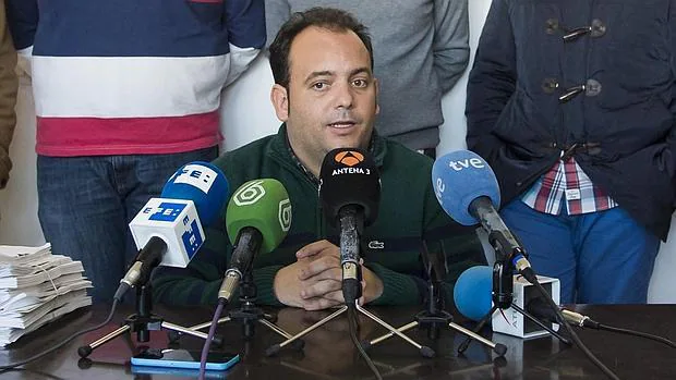 El alcalde de La Algaba, Diego Manuel Agüera (PSOE)