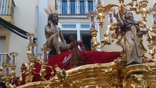 Humildad y Paciencia es la única que procesiona el Lunes Santo en Chiclana