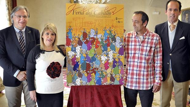 El cartel de la Feria del Caballo 2016 se centra en la figura de la mujer