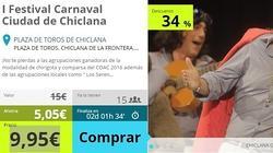 El I Festival de Carnaval Ciudad de Chiclana se celebrará el próximo domingo