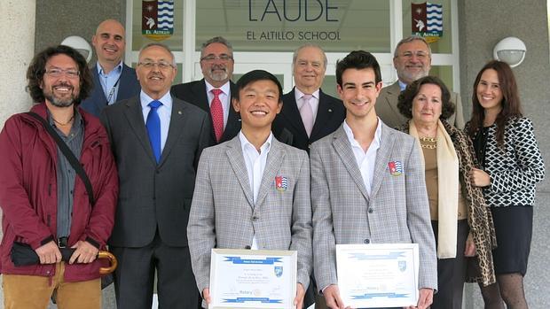 Dos alumnos de Laude El Altillo School ganan el   Premio de la Paz 2016