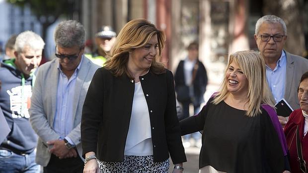 Susana Díaz critica la «ignorancia y la maldad» del alcalde de Cádiz al comparar la sanidad andaluza con la venezolana