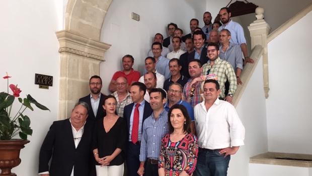 Foto de familia de la organización de las jornadas de la Sal y el Estero. | L.V.