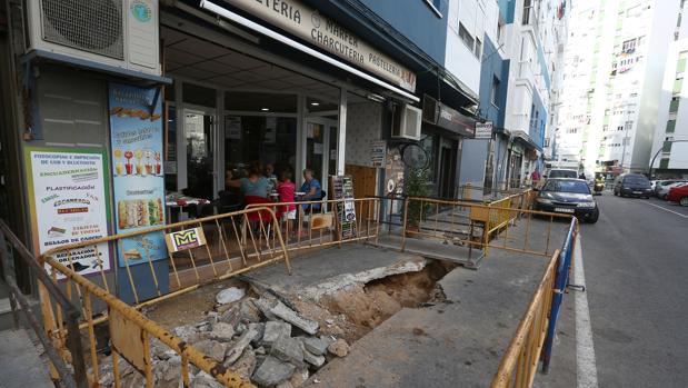 Los comerciantes de Segunda Aguada, indignados con las obras