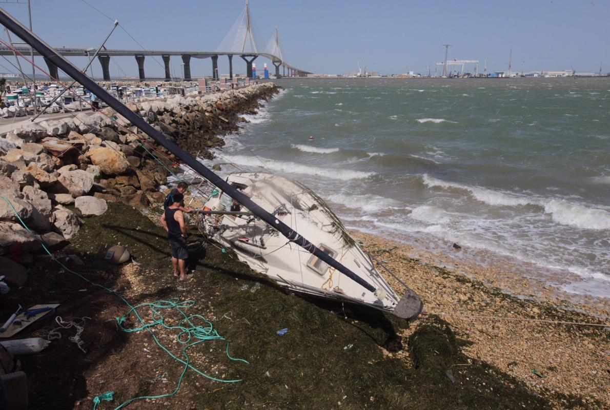 El barco ha sufrido importantes daños